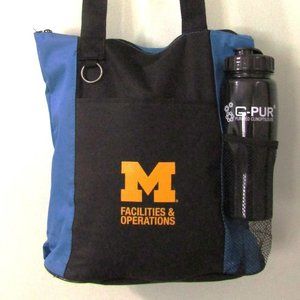 University of Michigan Facilities and Operations Reusable Tote Bag
